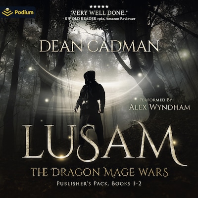 Lusam – omslag til lydbogen af Dean Cadman