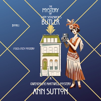 The Mystery of Lady Sedgewick's Butler – omslag til lydbogen af Ann Sutton