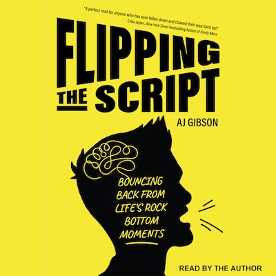 Flipping the Script – omslag til lydbogen af AJ Gibson