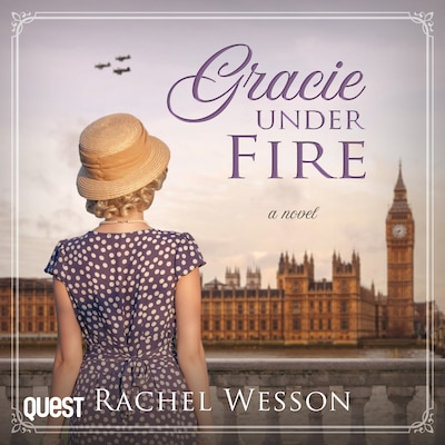 Gracie Under Fire – omslag til lydbogen af Rachel Wesson