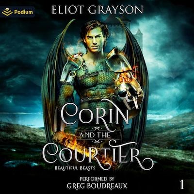 Corin and the Courtier – omslag til lydbogen af Eliot Grayson