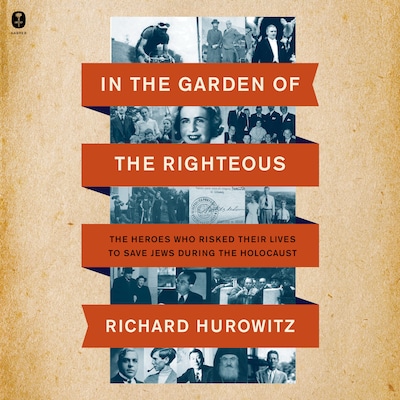 In the Garden of the Righteous – omslag til lydbogen af Richard Hurowitz