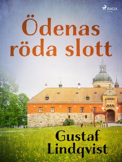 Ödenas röda slott – omslag till ljudboken av Gustaf Lindqvist