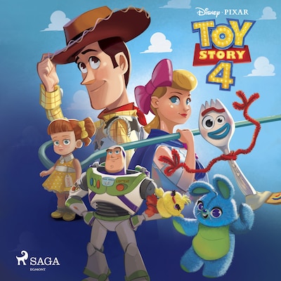 Toy Story 4 – omslag til lydbogen af Disney