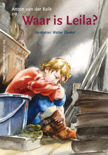 Waar is Leila? – omslag van het luisterboek van Anton van der Kolk