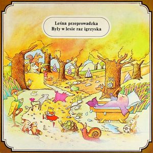 Leśna przeprowadzka / Były w lesie raz igrzyska – okładka audiobooka, autor Jerzy Dąbrowski