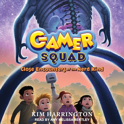 Close Encounters of the Nerd Kind – omslag til lydbogen af Kim Harrington