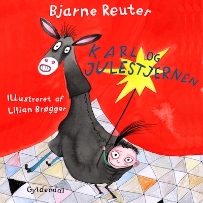 Karl og julestjernen – omslag til lydbogen af Bjarne Reuter