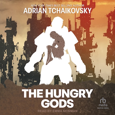 The Hungry Gods – omslag til lydbogen af Adrian Tchaikovsky