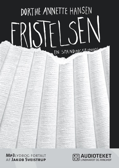 Fristelsen – omslag til lydbogen af Dorthe Annette Hansen