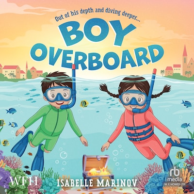 Boy Overboard – omslag til lydbogen af Isabelle Marinov