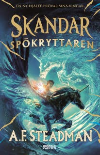 Spökryttaren – omslag till ljudboken av A.F. Steadman