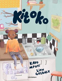 Kitoko – omslag till ljudboken av Kayo Mpoyi,Linn Grebäck