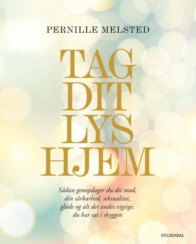 Tag dit lys hjem – omslag til lydbogen af Pernille Melsted