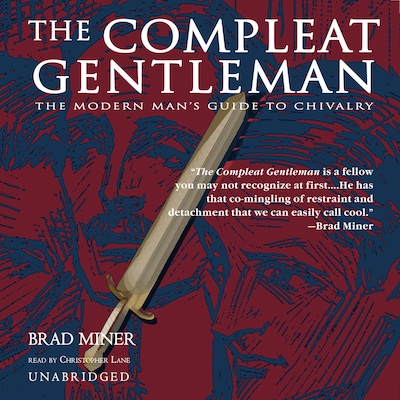 The Compleat Gentleman – omslag til lydbogen af Brad Miner