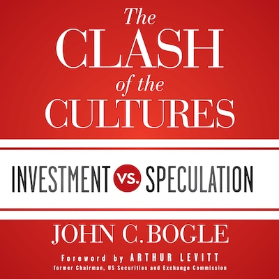 The Clash of the Cultures – omslag til lydbogen af John C. Bogle