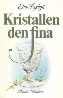 Kristallen den fina – omslag till ljudboken av Elsi Rydsjö