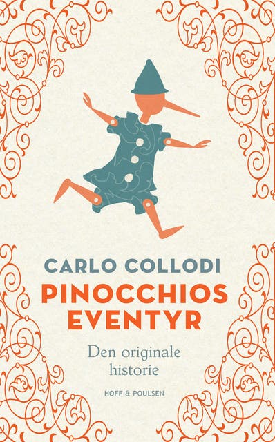 Pinocchios eventyr: Den originale historie – omslag til lydbogen af Carlo Collodi