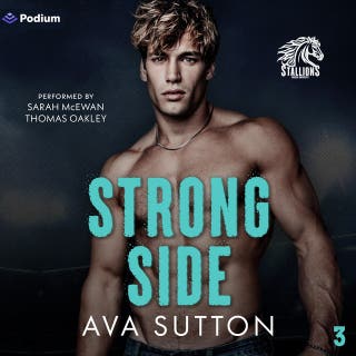 Strong Side: Walker University Stallions, Book 3 – omslag till ljudboken av Ava Sutton