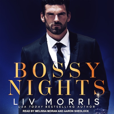 Bossy Nights – omslag til lydbogen af Liv Morris
