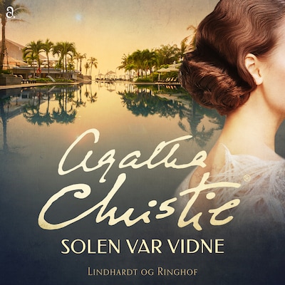 Solen var vidne – omslag til lydbogen af Agatha Christie