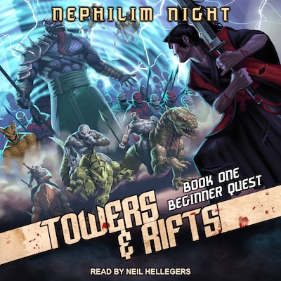 Beginner Quest – omslag til lydbogen af Nephilim Night