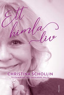 Ett himla liv – omslag till ljudboken av Christina Schollin,Marianne Wilöf