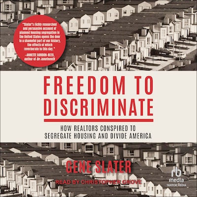 Freedom to Discriminate – omslag til lydbogen af Gene Slater
