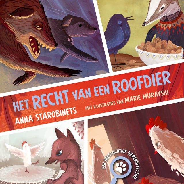 Het recht van een roofdier – omslag van het luisterboek van Anna Starobinets