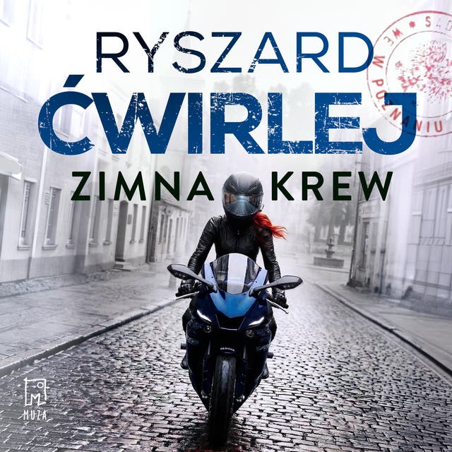 Zimna krew – okładka audiobooka, autor Ryszard Ćwirlej