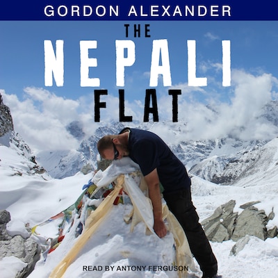 The Nepali Flat – omslag til lydbogen af Gordon Alexander
