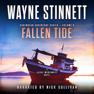 Fallen Tide – omslag til lydbogen af Wayne Stinnett