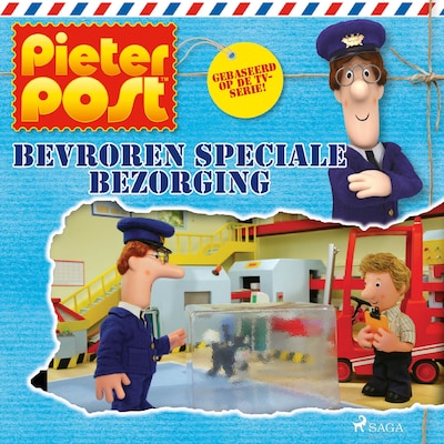 Pieter Post – Bevroren speciale bezorging – omslag van het luisterboek van John A. Cunliffe
