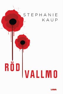 Röd Vallmo – omslag till ljudboken av Stephanie Kaup