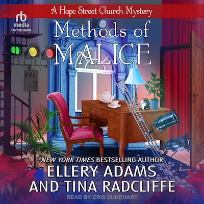 Methods of Malice – omslag til lydbogen af Ellery Adams, Tina Radcliffe