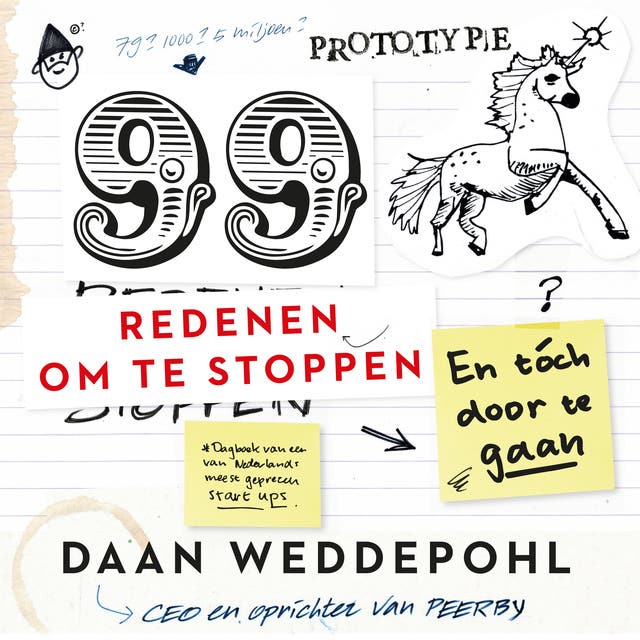99 redenen om te stoppen, en tóch door te gaan: Dagboek van een van Nederlands meest geprezen startups