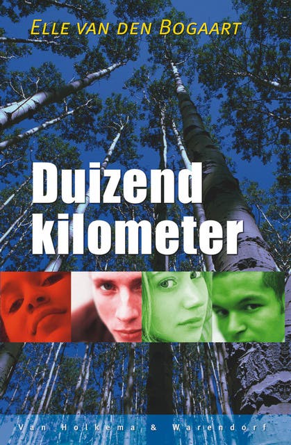Duizend kilometer – omslag van het luisterboek van Elle van den Bogaart