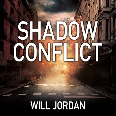 Shadow Conflict – omslag til lydbogen af Will Jordan