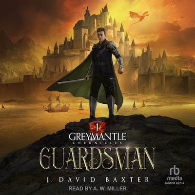 Guardsman – omslag til lydbogen af J. David Baxter