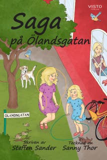 Saga på Ölandsgatan – omslag till ljudboken av Sanny Thor,Steffen Sander