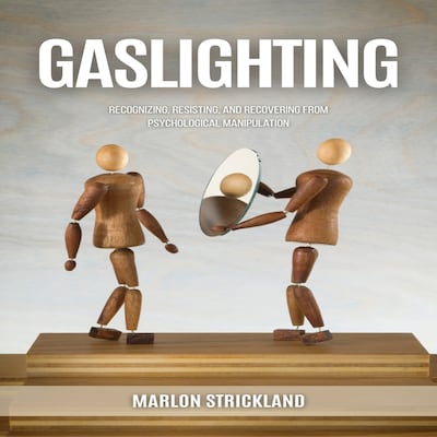 Gaslighting – omslag til lydbogen af Marlon Strickland