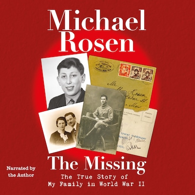 The Missing – omslag til lydbogen af Michael Rosen