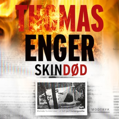 Skindød – omslag til lydbogen af Thomas Enger