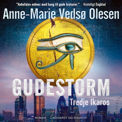 Tredje Ikaros – omslag til lydbogen af Anne-Marie Vedsø Olesen