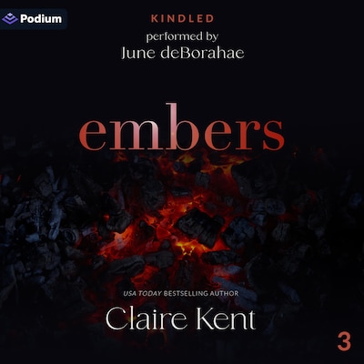 Embers – omslag til lydbogen af Claire Kent