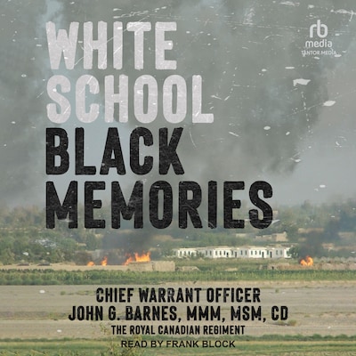 White School, Black Memories – omslag til lydbogen af CWO John G. Barnes