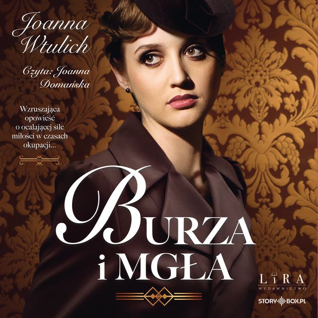Burza i mgła – okładka audiobooka, autor Joanna Wtulich