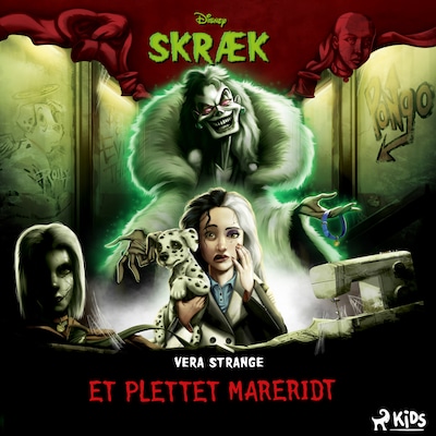 Skræk - Et plettet mareridt – omslag til lydbogen af Disney