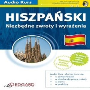 Hiszpański Niezbędne zwroty i wyrażenia – okładka audiobooka, autor zespół autorów