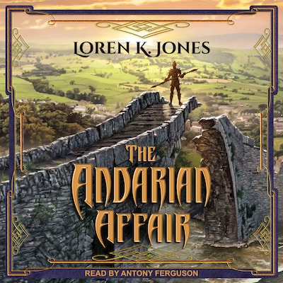 The Andarian Affair – omslag til lydbogen af Loren K. Jones